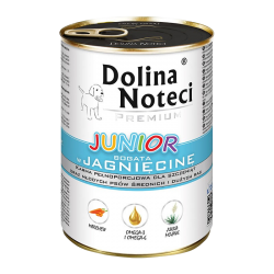 DOLINA NOTECI puszka JUNIOR jagnięcina 400g